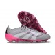 Scarpe da Calcio adidas Predator Elite FG Grigio Rosa Bianco