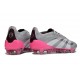 Scarpe da Calcio adidas Predator Elite FG Grigio Rosa Bianco