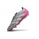 Scarpe da Calcio adidas Predator Elite FG Grigio Rosa Bianco