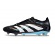 Scarpe da Calcio adidas Predator Elite FG Nero Bianco Blu
