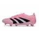 Scarpe da Calcio adidas Predator Elite FG Rosa Nero
