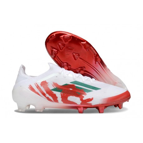Scape Adidas F50 Elite FG Bianco Rosso