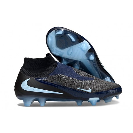 Scarpa da Calcio Nike Phantom 6 Elite DF FG Nero Blu