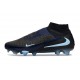 Scarpa da Calcio Nike Phantom 6 Elite DF FG Nero Blu