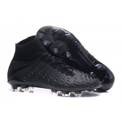 Scarpe Nike Hypervenom Phantom 3 Dynamic Fit FG - Tutto Nero