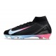 Scarpe Nike Zoom Mercurial Superfly X Elite FG Nero Blu Rosa