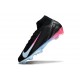 Scarpe Nike Zoom Mercurial Superfly X Elite FG Nero Blu Rosa