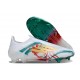 Scarpe Adidas F50 Elite Senza Lacci FG Bianco Verde Oro