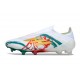 Scarpe Adidas F50 Elite Senza Lacci FG Bianco Verde Oro