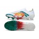Scarpe Adidas F50 Elite Senza Lacci FG Bianco Verde Oro