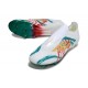 Scarpe Adidas F50 Elite Senza Lacci FG Bianco Verde Oro