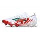 Scarpe Adidas F50 Elite Senza Lacci FG Bianco Rosso Verde