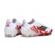 Scarpe Adidas F50 Elite Senza Lacci FG Bianco Rosso Verde