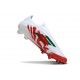 Scarpe Adidas F50 Elite Senza Lacci FG Bianco Rosso Verde