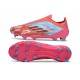 Scarpe Adidas F50 Elite Senza Lacci FG Rosso Blu