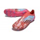 Scarpe Adidas F50 Elite Senza Lacci FG Rosso Blu