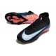 Scarpe Nike Zoom Mercurial Superfly X Elite FG Nero Bianco Rosa Blu