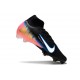 Scarpe Nike Zoom Mercurial Superfly X Elite FG Nero Bianco Rosa Blu