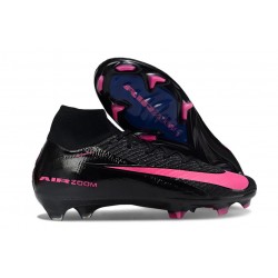 Scarpe Nike Zoom Mercurial Superfly X Elite FG Nero Rosa