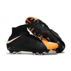 Scarpe Nike Hypervenom Phantom 3 Dynamic Fit FG - Nero Arancio