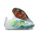 Scarpe Adidas F50 Elite Senza Lacci FG Bianco Verde Oro
