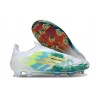 Scarpe Adidas F50 Elite Senza Lacci FG Bianco Verde Oro