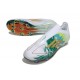Scarpe Adidas F50 Elite Senza Lacci FG Bianco Verde Oro
