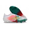 Scarpe Adidas F50 Elite Senza Lacci FG Bianco Rosa Verde Or