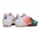 Scarpe Adidas F50 Elite Senza Lacci FG Bianco Rosa Verde Or