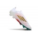 Scarpe Adidas F50 Elite Senza Lacci FG Bianco Rosa Verde Or