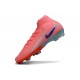 Scarpe Nike Zoom Mercurial Superfly X Elite FG Rosa Blu