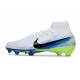 Scarpe Nike Zoom Mercurial Superfly X Elite FG Bianco Nero Blu