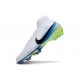Scarpe Nike Zoom Mercurial Superfly X Elite FG Bianco Nero Blu