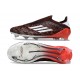 Scarpe Adidas F50 Elite Senza Lacci FG Marrone Argento Rosso