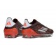 Scarpe Adidas F50 Elite Senza Lacci FG Marrone Argento Rosso