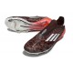 Scarpe Adidas F50 Elite Senza Lacci FG Marrone Argento Rosso