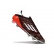 Scarpe Adidas F50 Elite Senza Lacci FG Marrone Argento Rosso