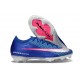Nike Air Zoom Mercurial Vapor 16 Elite FG Blu Rosa Argento