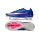 Nike Air Zoom Mercurial Vapor 16 Elite FG Blu Rosa Argento
