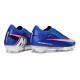 Nike Air Zoom Mercurial Vapor 16 Elite FG Blu Rosa Argento