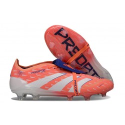 adidas Predator Elite Fold-over Tongue FG Arancione Bianco