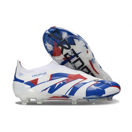adidas Predator Elite 25 LL FG Bianco Blu Rosso