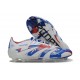 Scarpe da Calcio adidas Predator Elite FG Blu Bianco Rosso