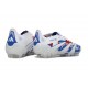 Scarpe da Calcio adidas Predator Elite FG Blu Bianco Rosso