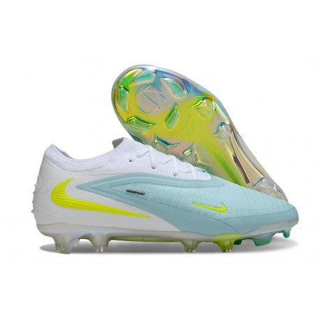 Scarpa Nike Phantom 6 Elite Low FG Pistacchio Frost Volt Bianco