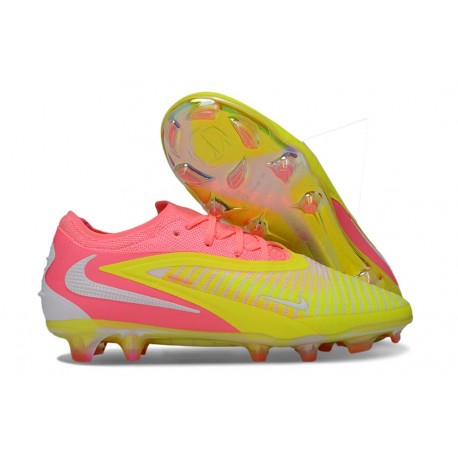 Scarpa Nike Phantom 6 Elite Low FG Giallo Rosa