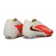 Scarpa Nike Phantom 6 Elite Low FG Rosso Bianco
