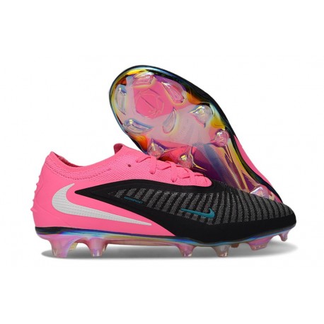 Scarpa Nike Phantom 6 Elite Low FG Nero Rosa
