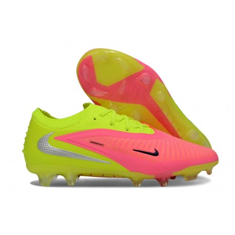Scarpa Nike Phantom 6 Elite Low FG Rosa Limelight