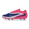 Scarpa Nike Phantom 6 Elite Low FG Blu Rosa
